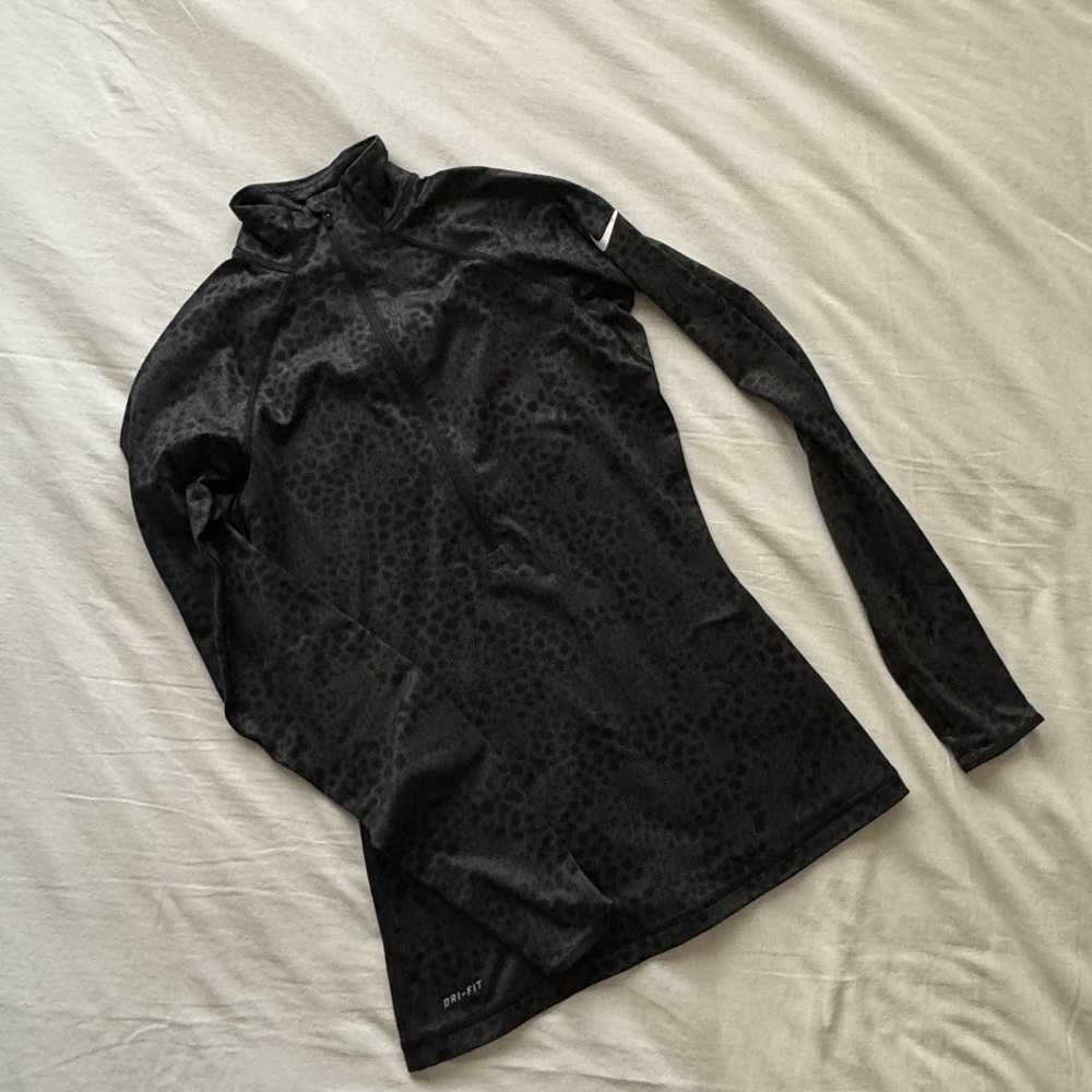 Nike Pro Quarter Zip Long Sleeve Sweatshirt Size Small